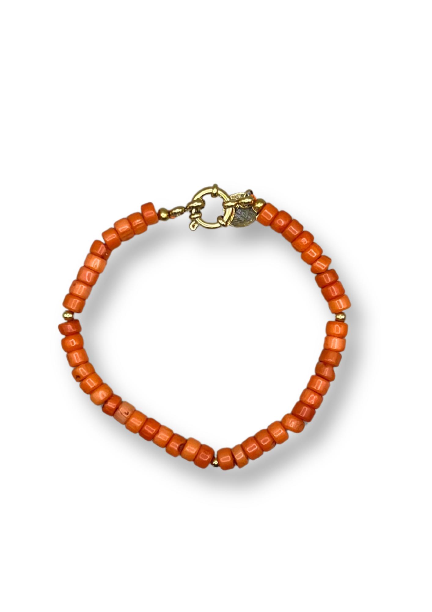 Tommy Gold Oranje Armband