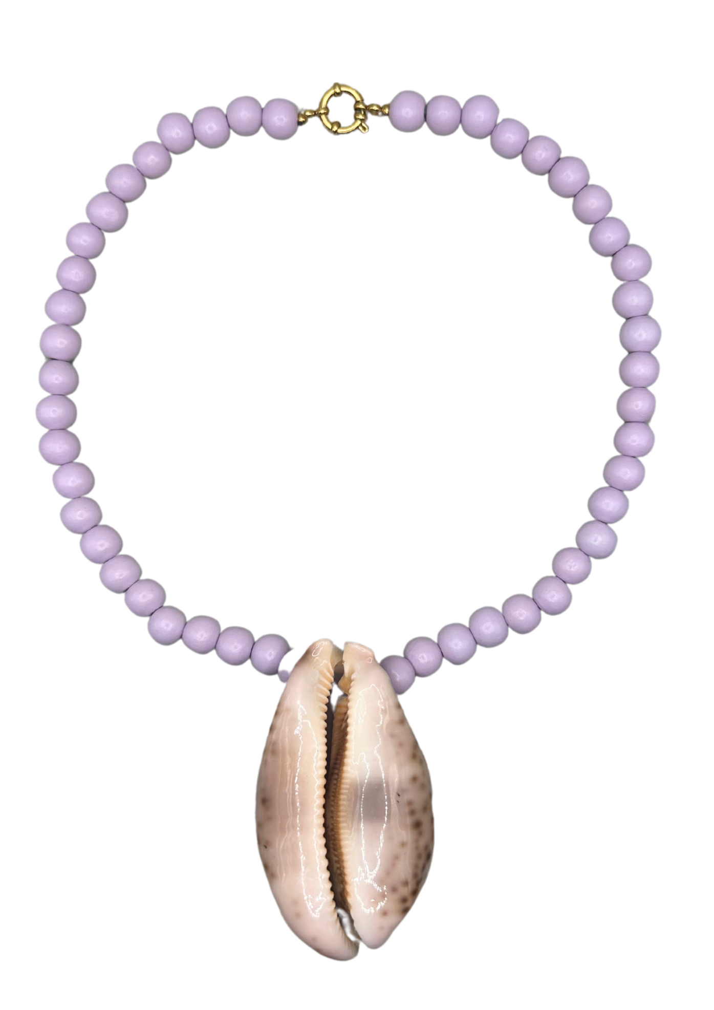 Tiger Shell Lila Necklace