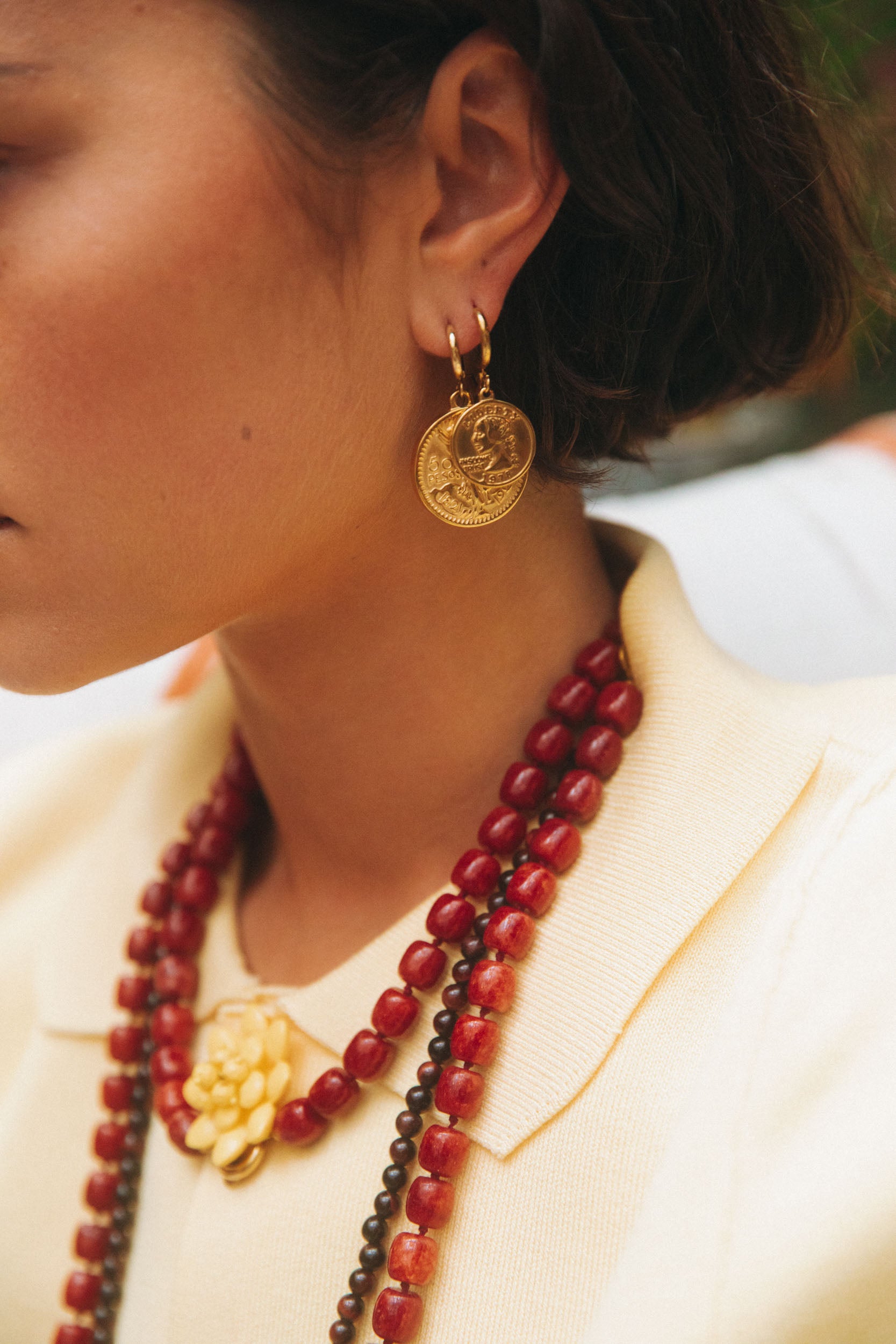 Queen Coin Pendant
