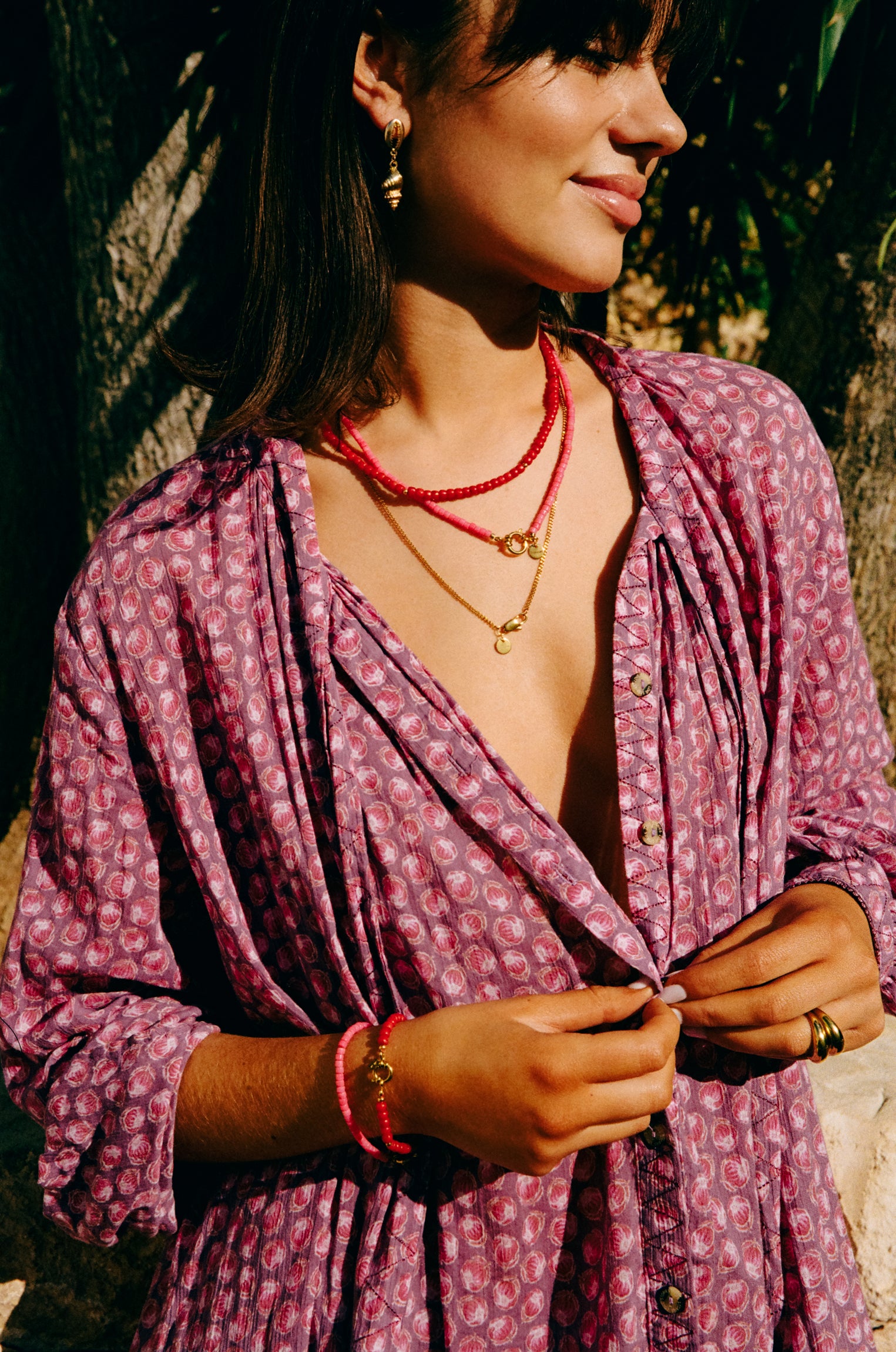 Tommy Pink Necklace