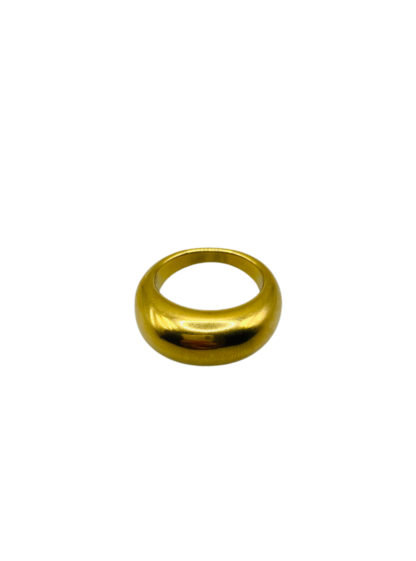 Classic Ring ~ 18K Gold Plated Stainless Steel