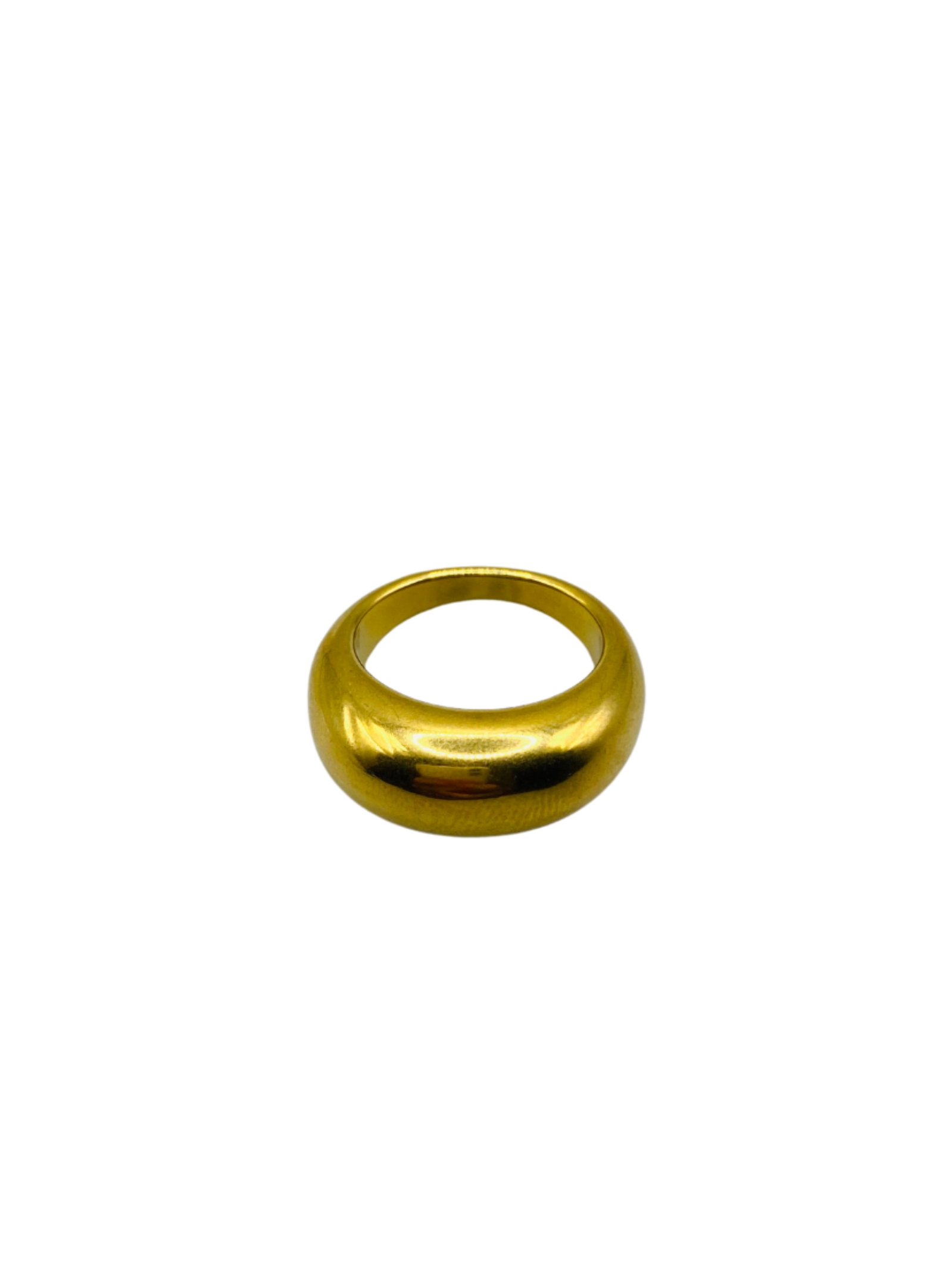 Klassieke ring ~ 18K verguld roestvrij staal