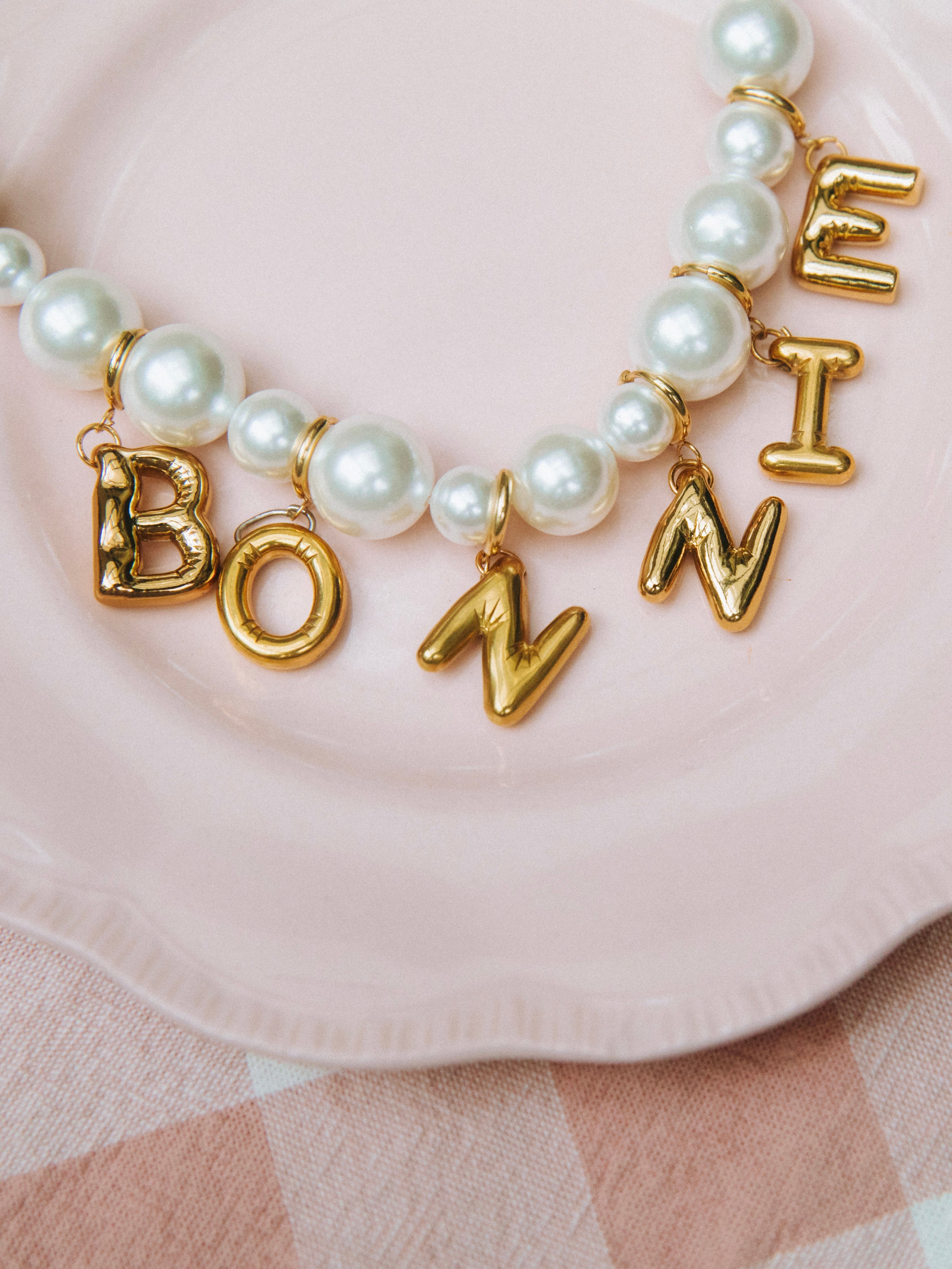Alphabet Letter Big Pendant