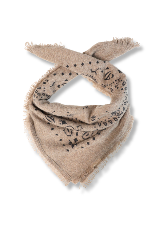 100% Cashmere Paisley Scarf
