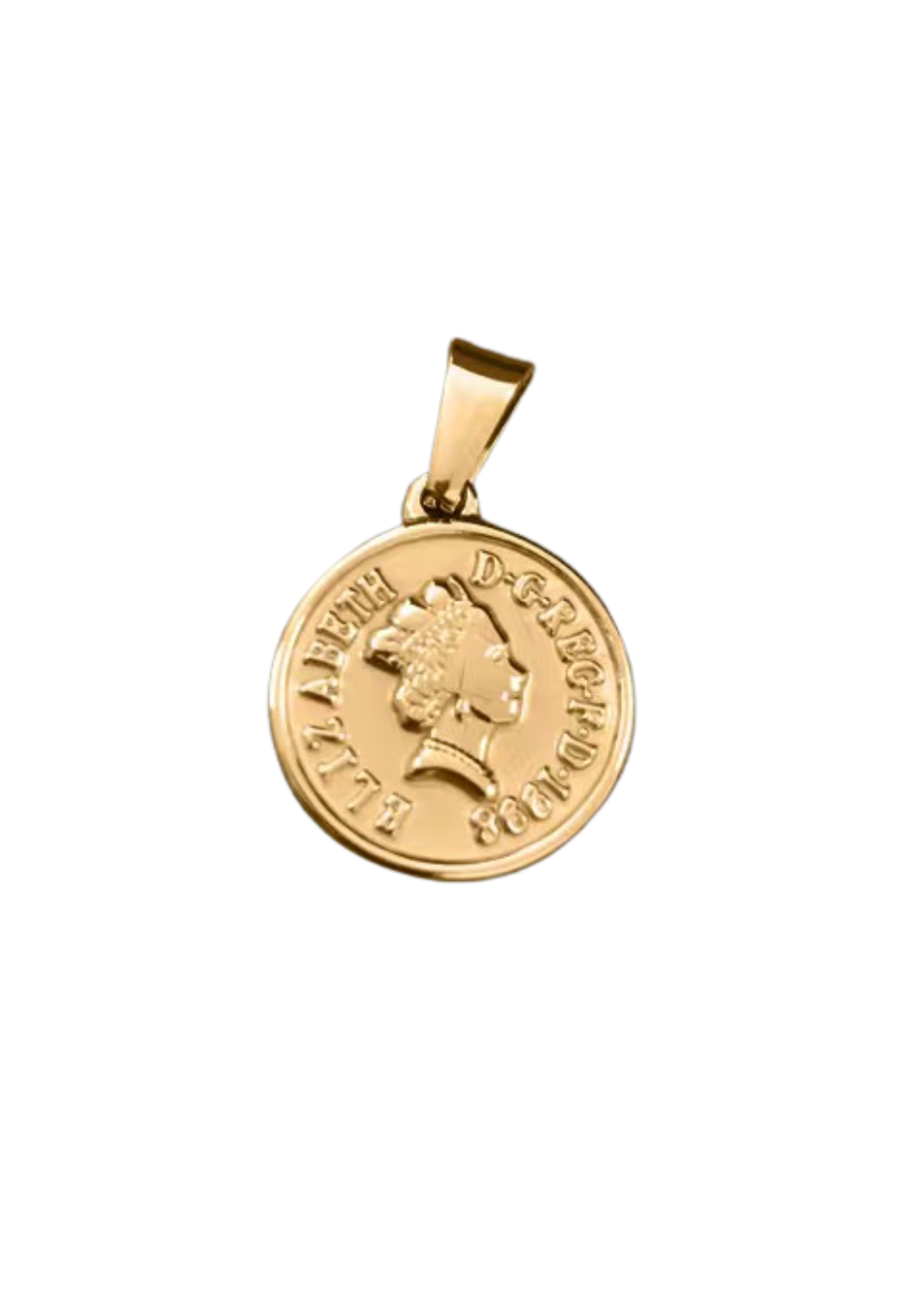 Queen Coin Pendant