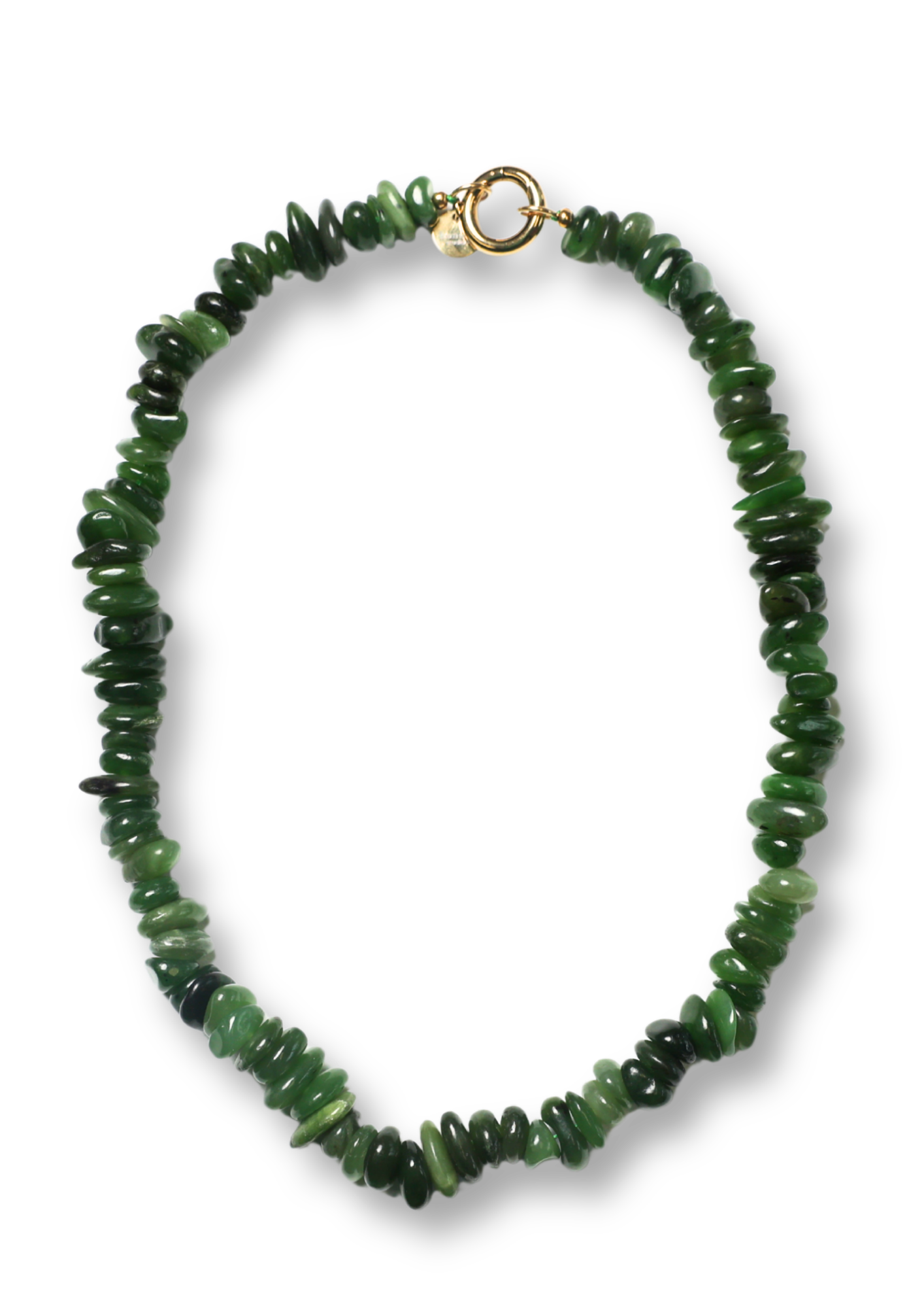 Yuyu Green Necklace