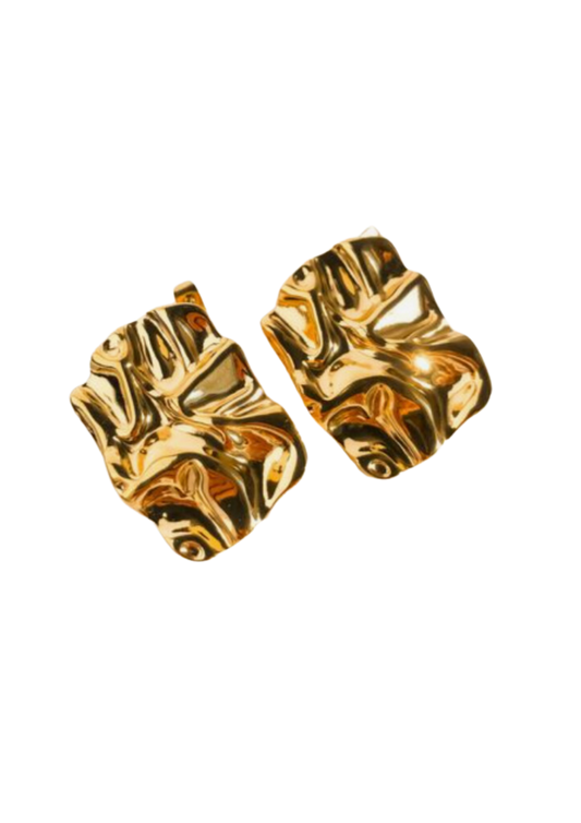 Broken Square Earring ~ 2 pc