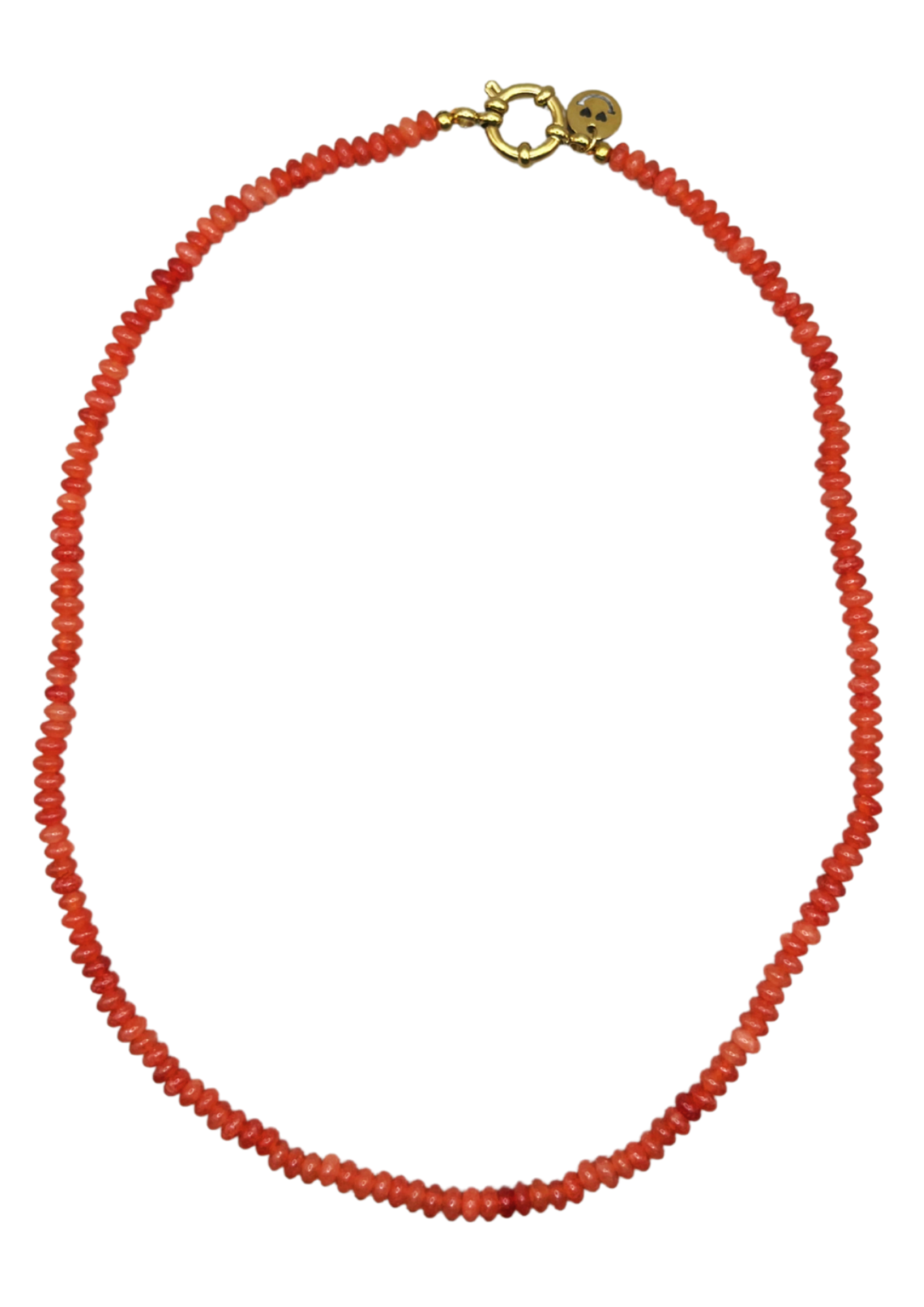 Luc Orange Necklace