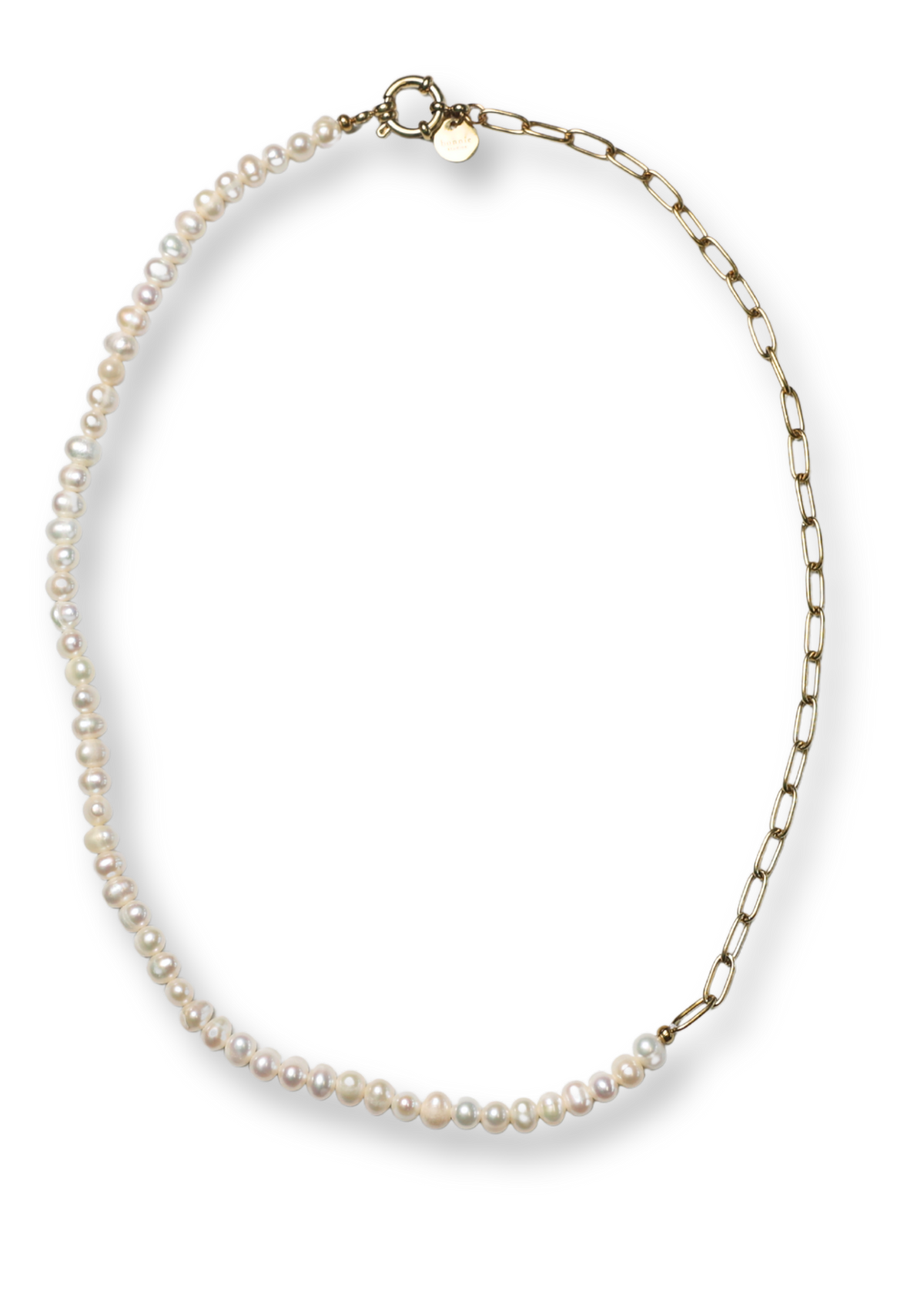 Flint Gold Necklace – Bonnie Studios