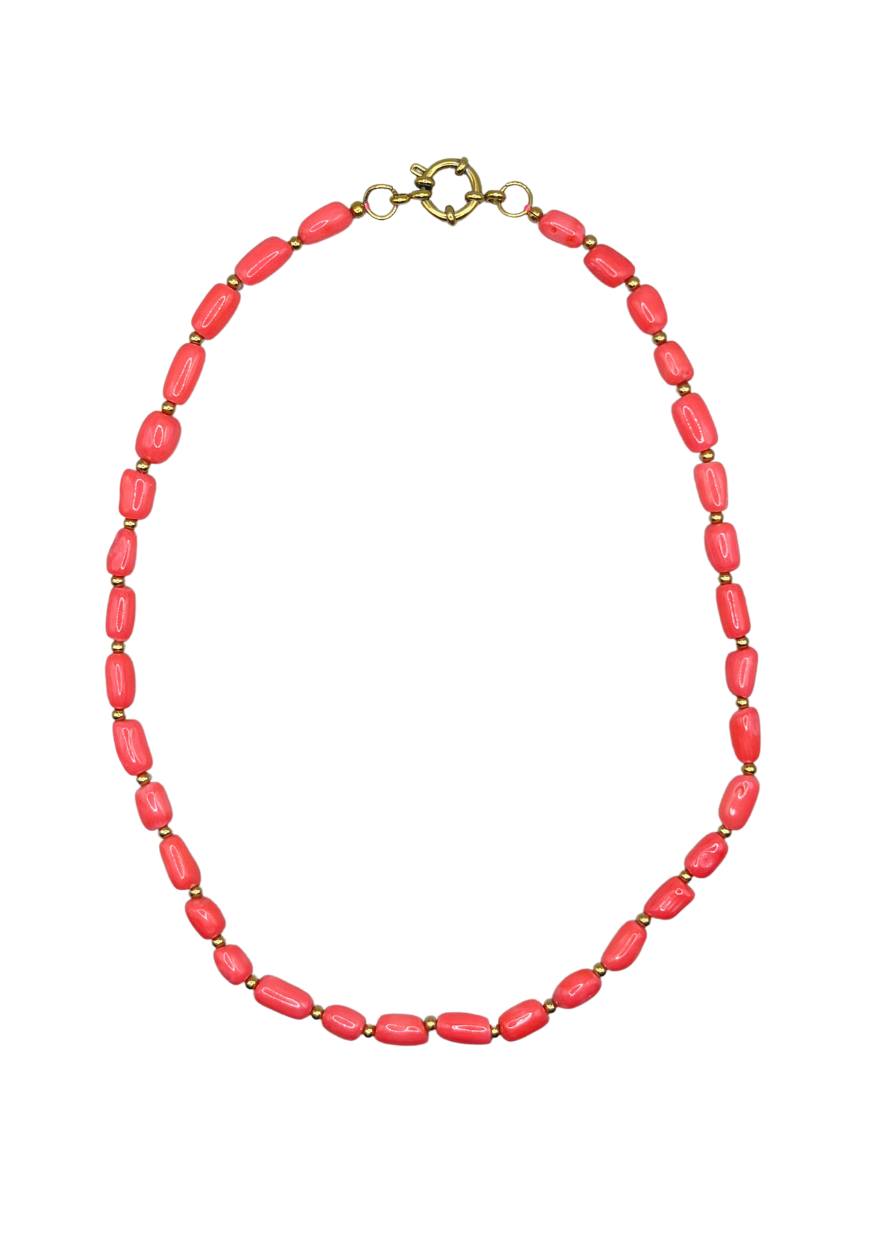 Tommy wild roze ketting