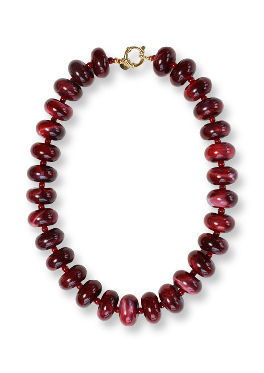 Grote Kralen Ketting 