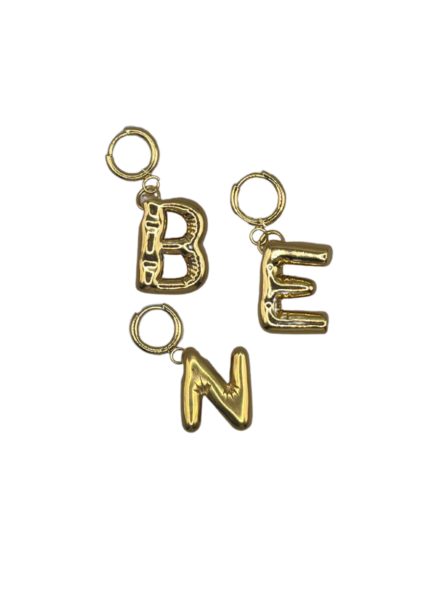 Alphabet Letter Big Pendant