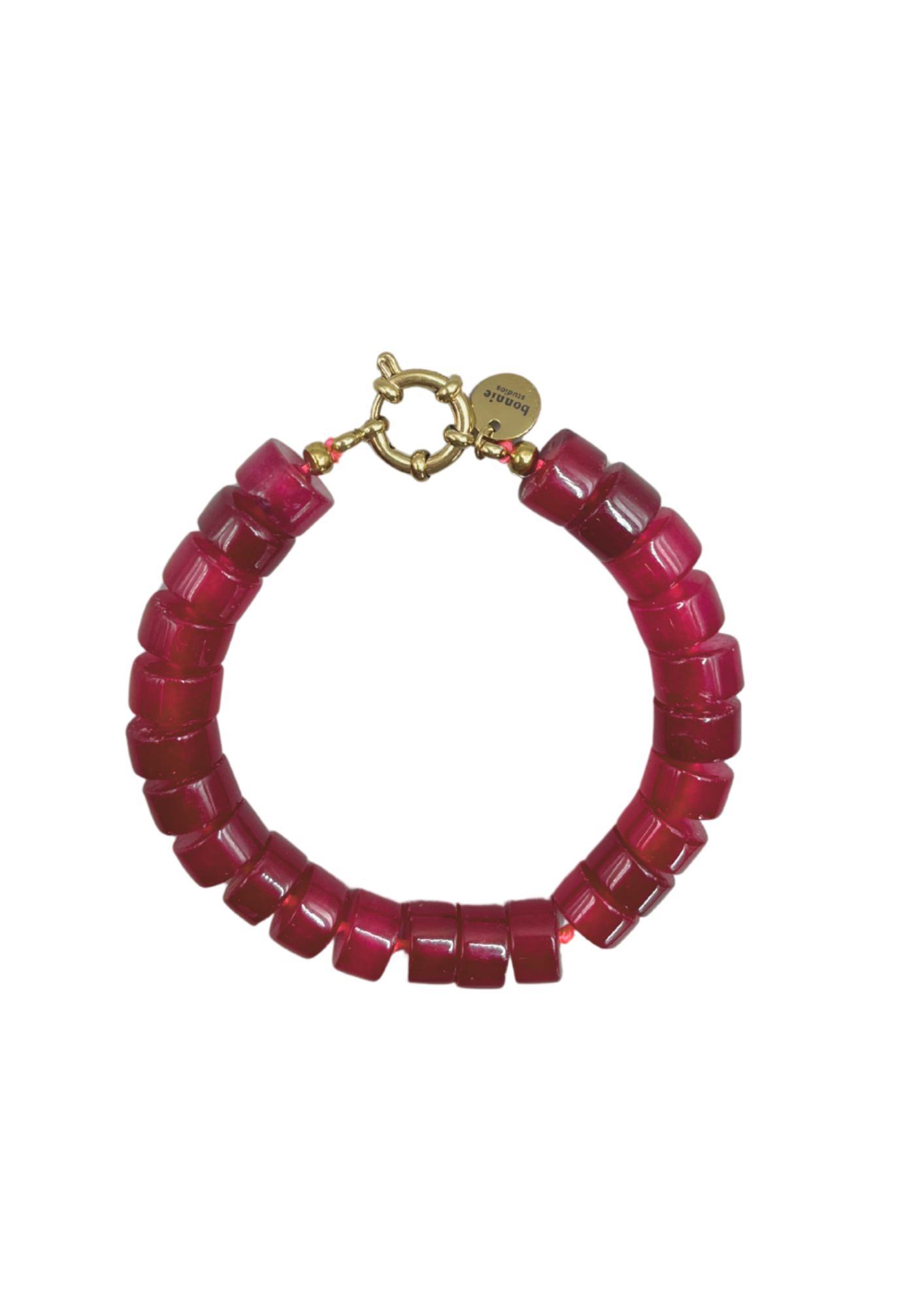 Phil Burgundy Bracelet