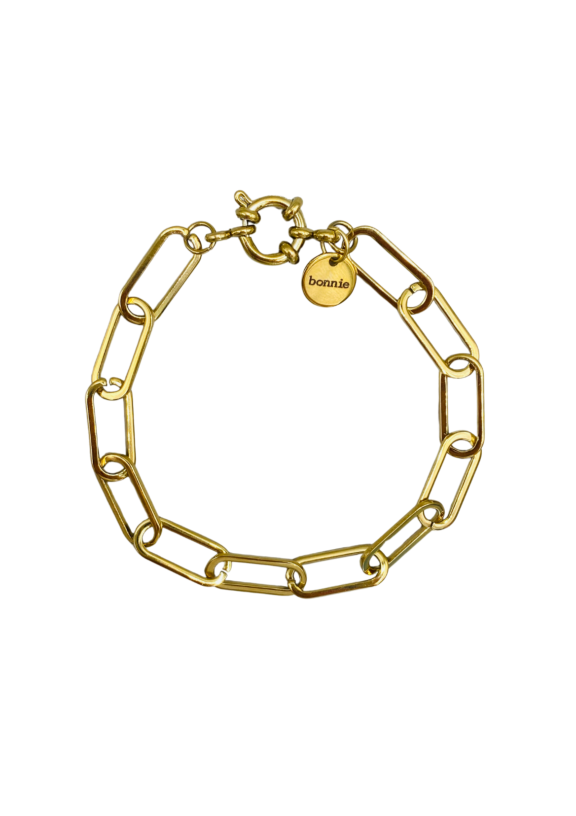 Boyfriend armband ~ 18K verguld roestvrij staal