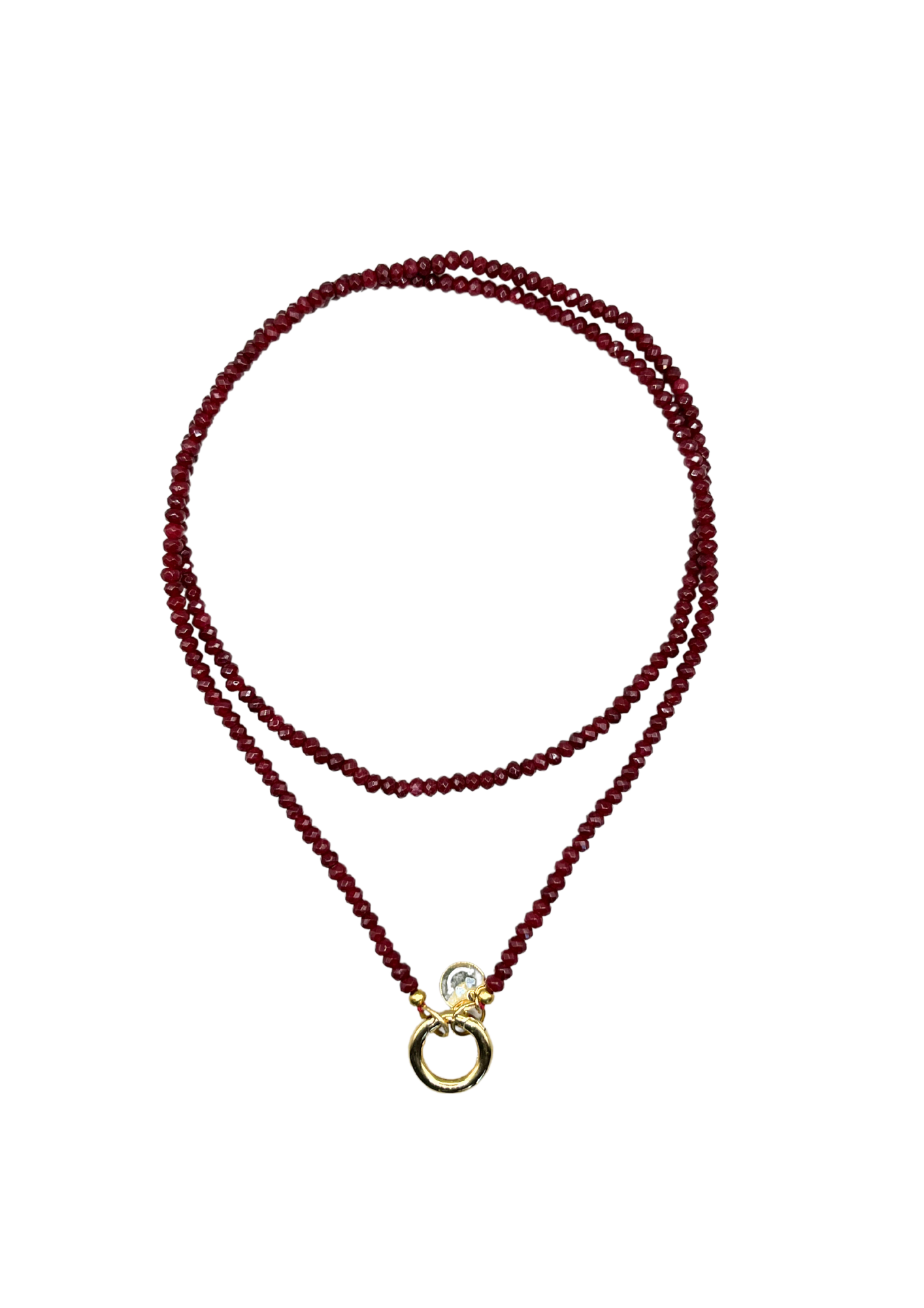 Roger Red Long Necklace