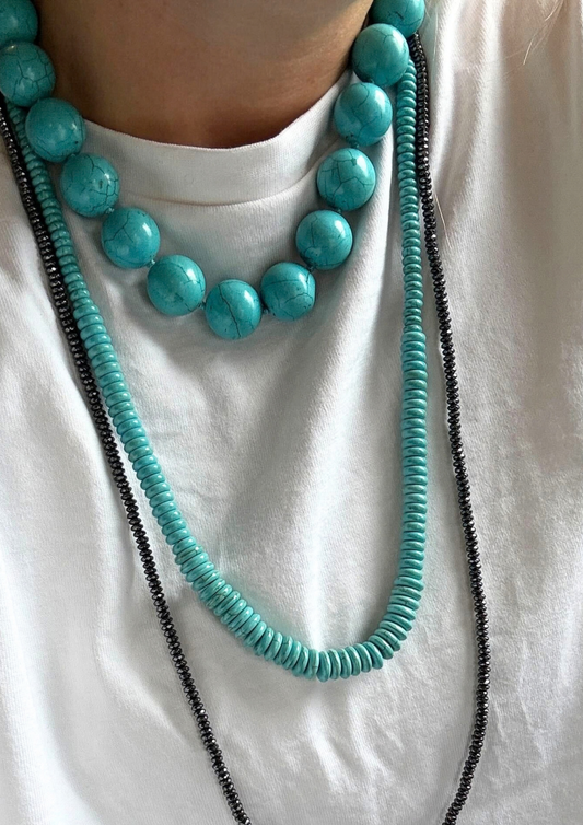 Turquoise Long Necklace