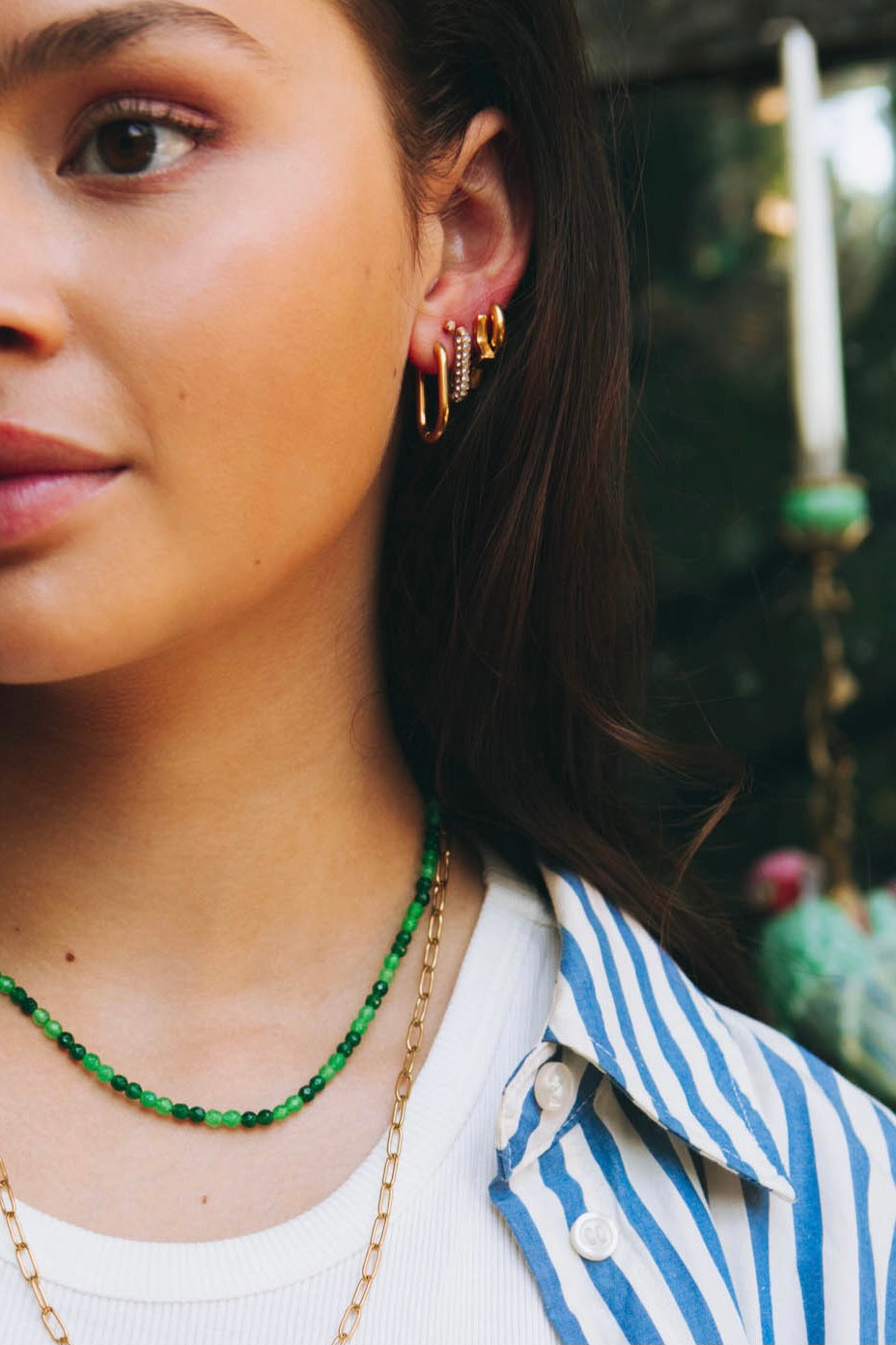 Star earrings ~ 2 pcs