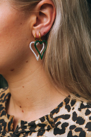 Love Green Earring