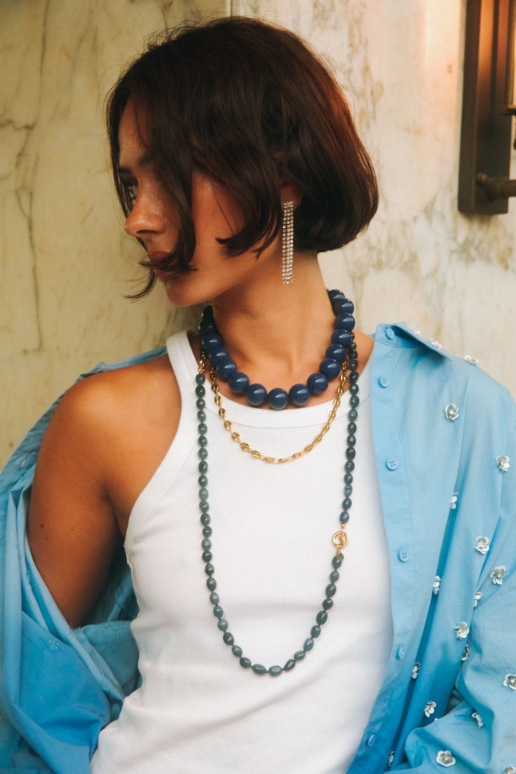 Bobby Blue Necklace