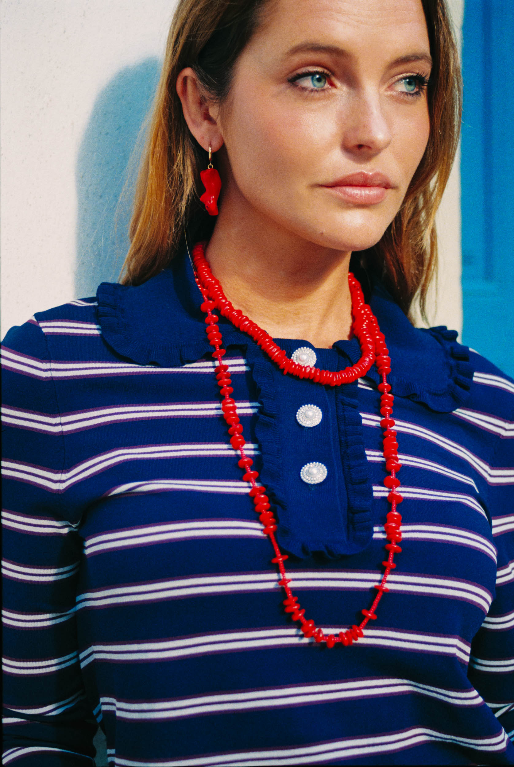 Beads Coral Necklace