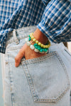 Bobby Groot Blauw Armband 
