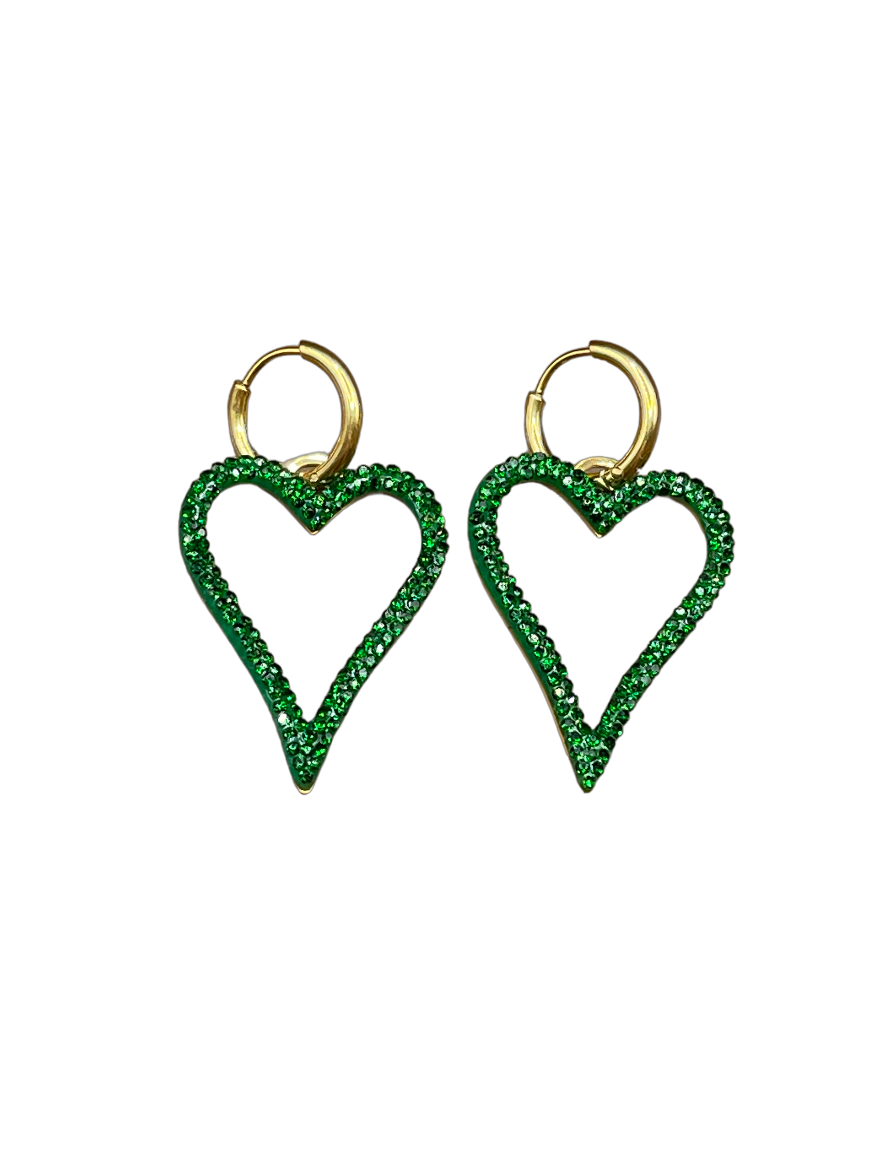 Love Green Earring