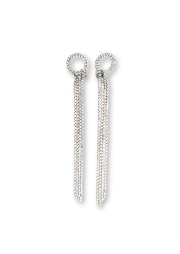 Knotted Silver Earring