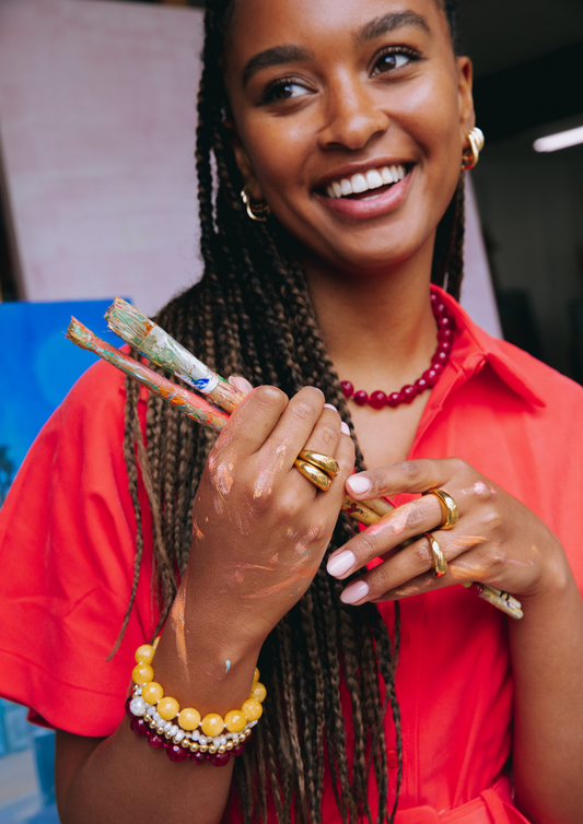 William Raspberry Necklace