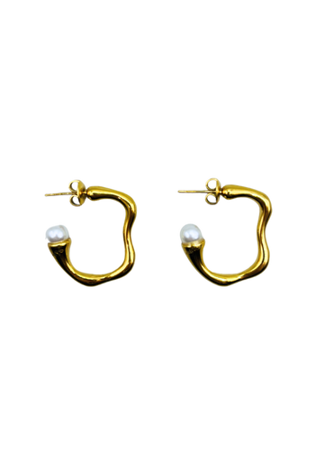 Half Funky Oorbel ~ 2 stuks