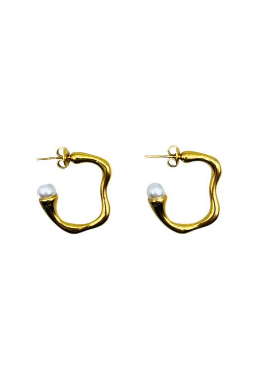 Half Funky Earring ~ 2 pc