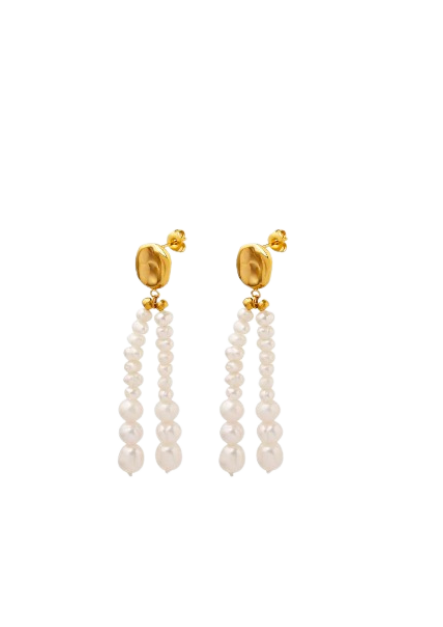 Long Pearl Earring