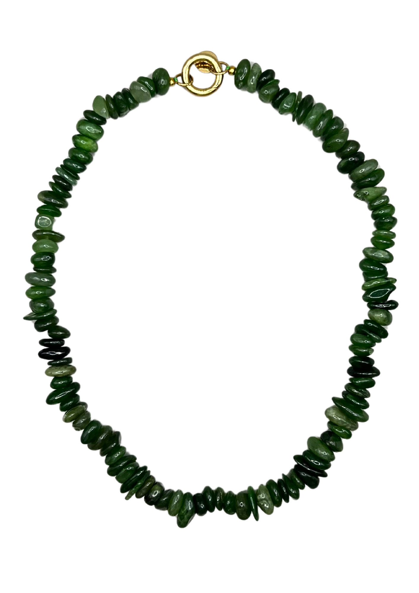 Yuyu Green Necklace