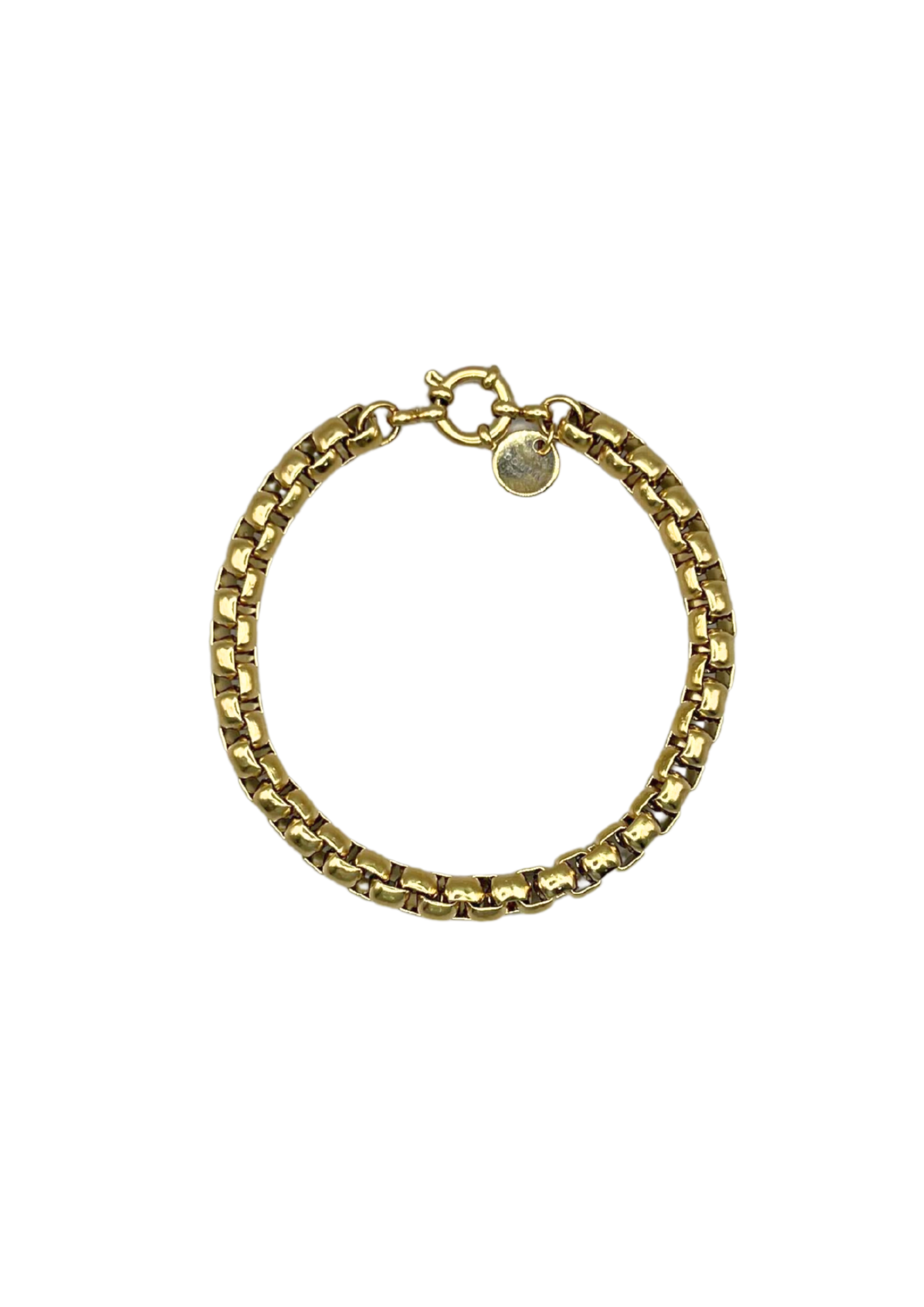 Gouden ketting armband