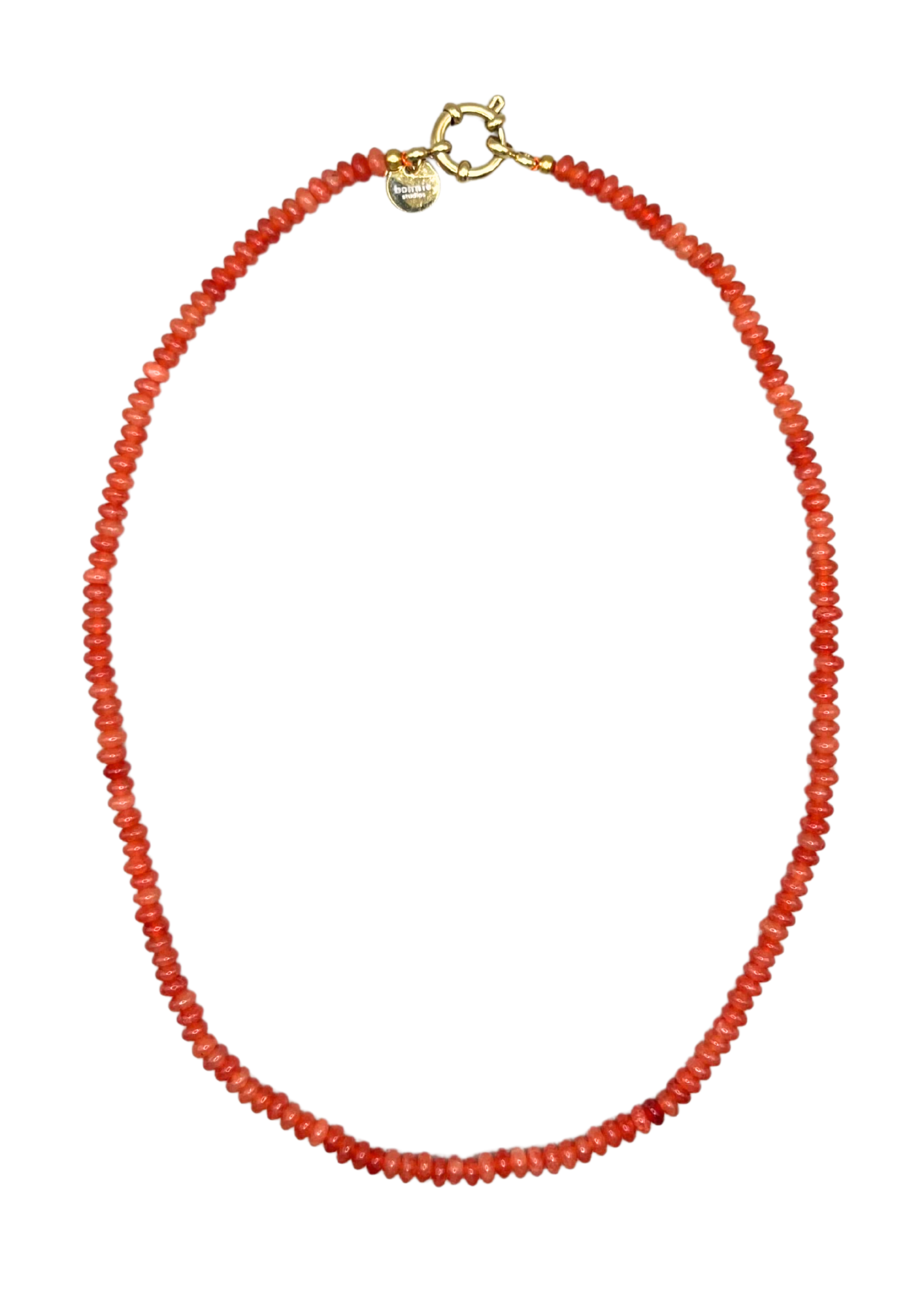 Luc Orange Necklace