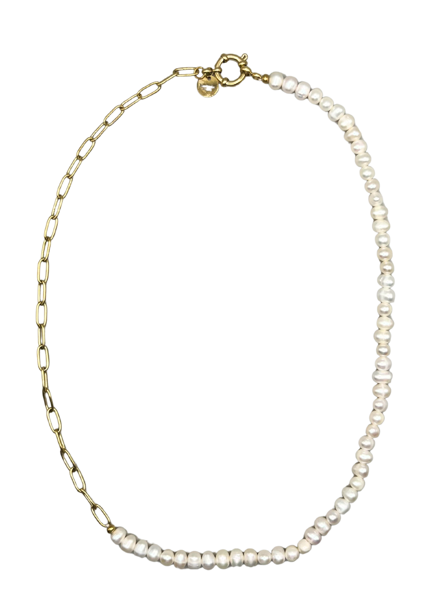 Flint Gold Necklace