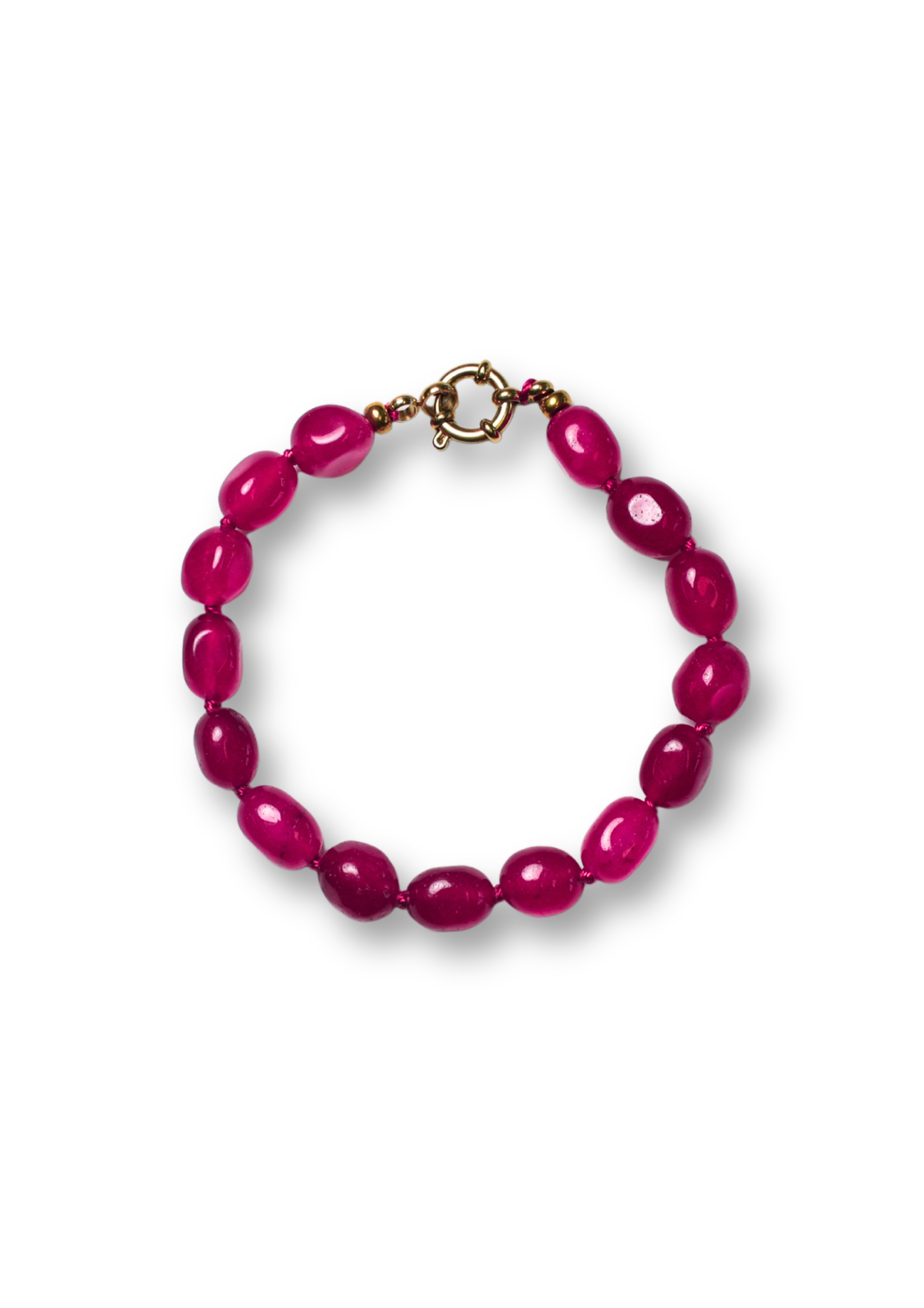 Bobby Burgundy Bracelet