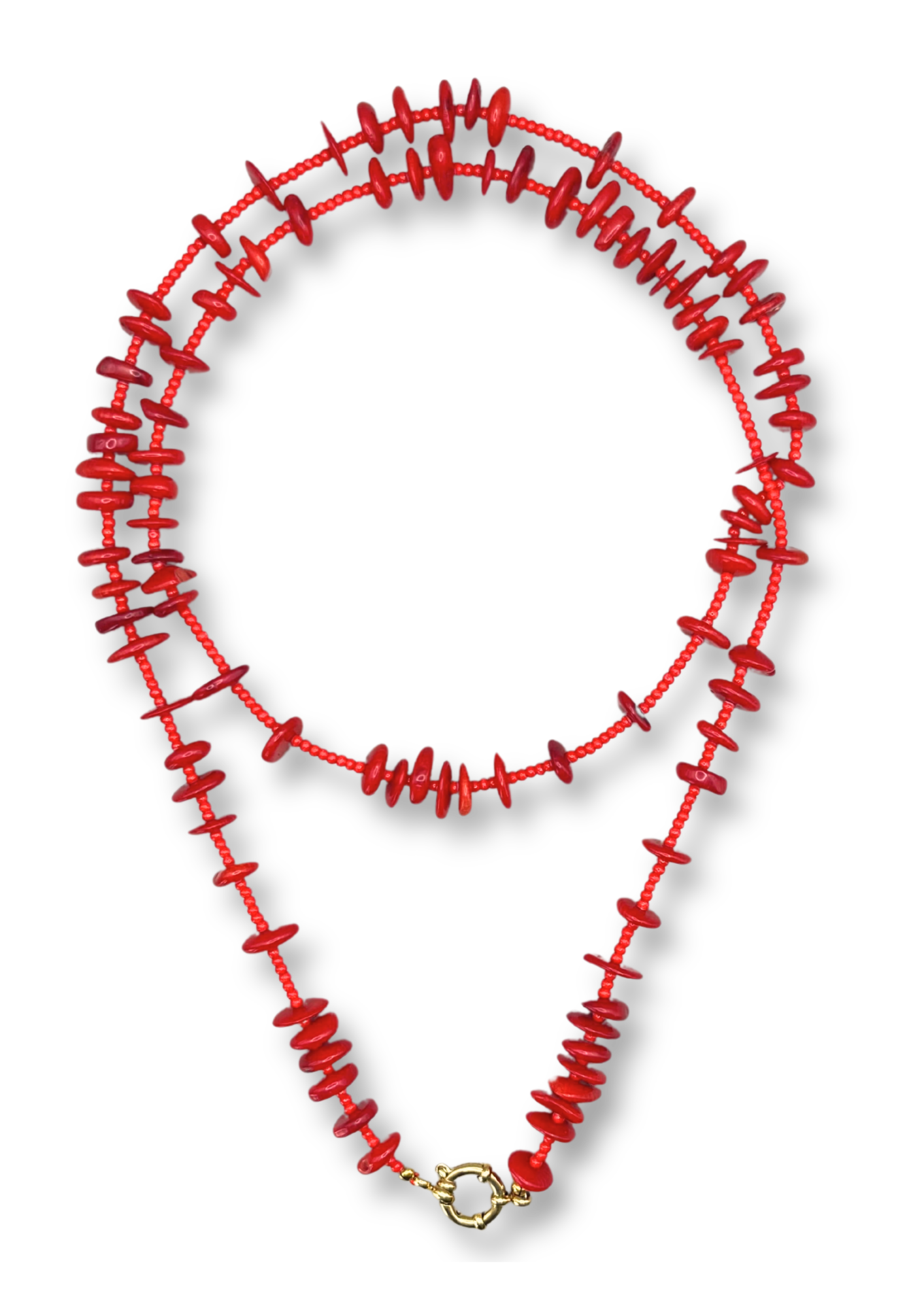 Beads Coral Necklace – Bonnie Studios
