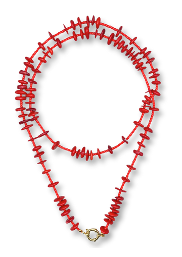 Beads Coral Necklace