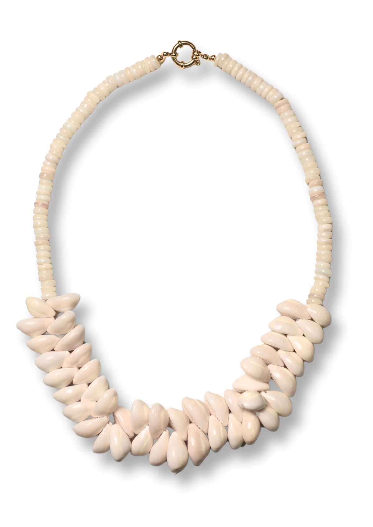 Luc White Shell Necklace – Bonnie Studios