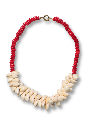 Luc Red Shell Necklace