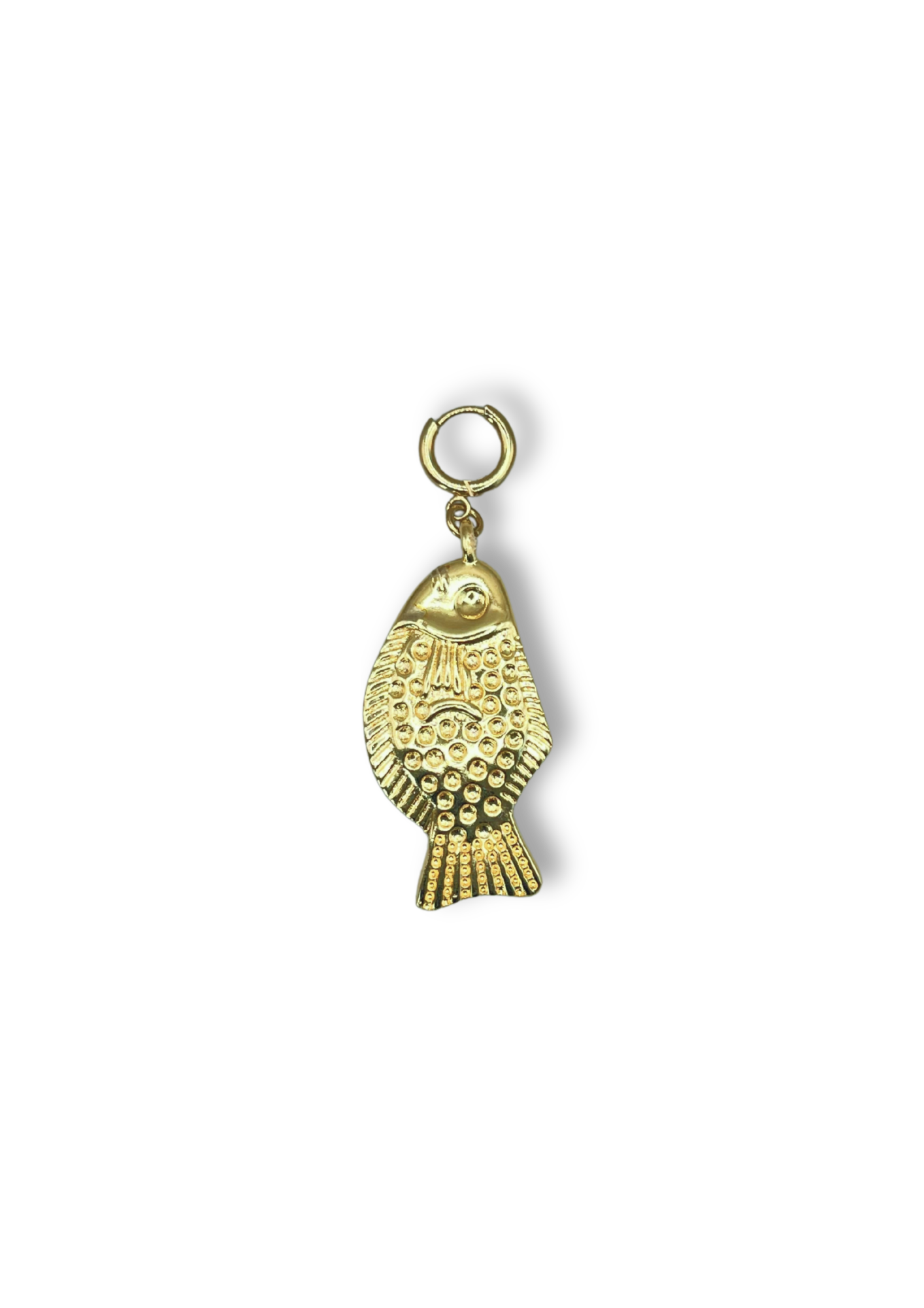 Small Fish Gold Pendant