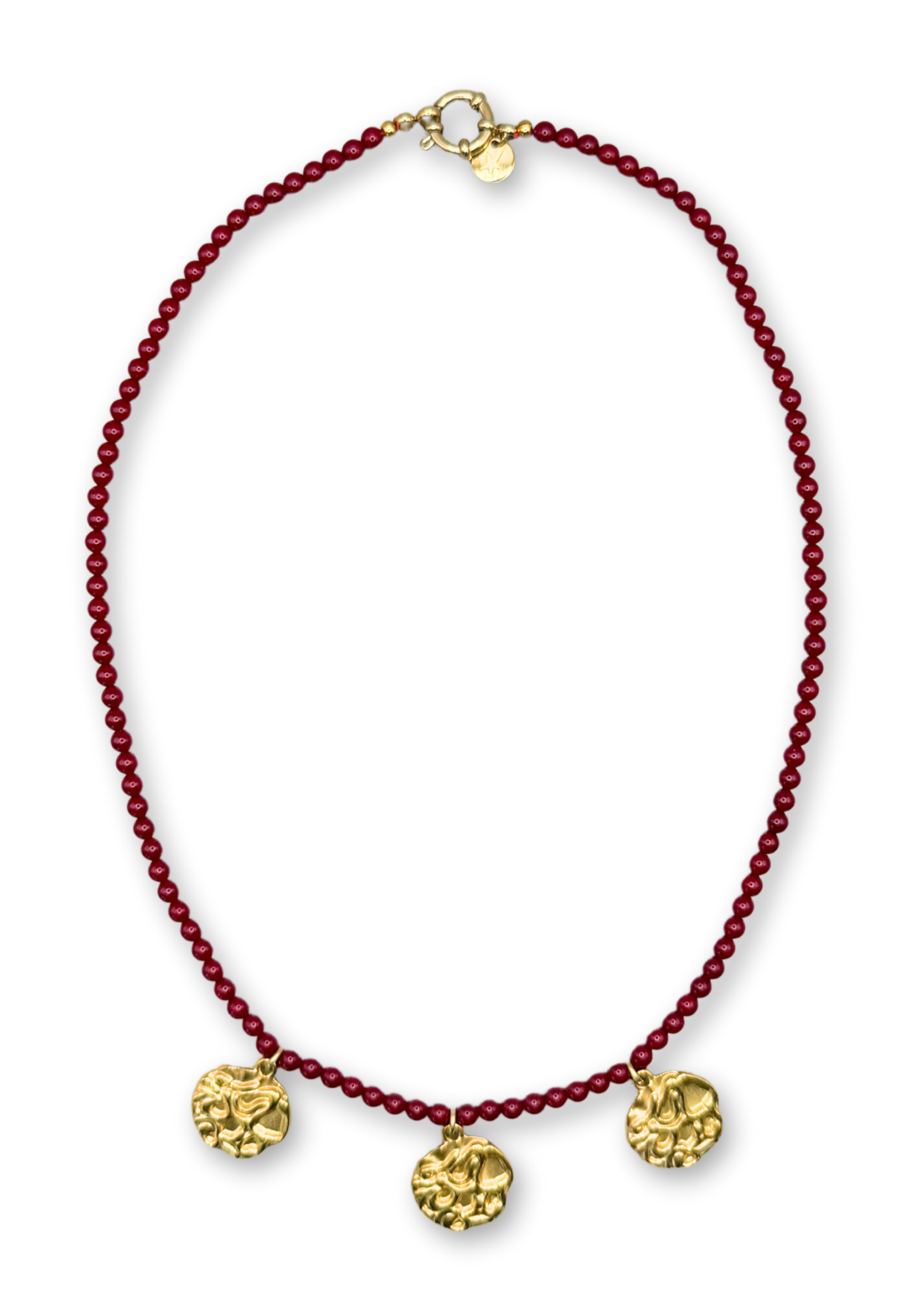 Burgundy Queen Necklace