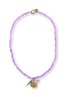 Lila Bedel Trio Ketting