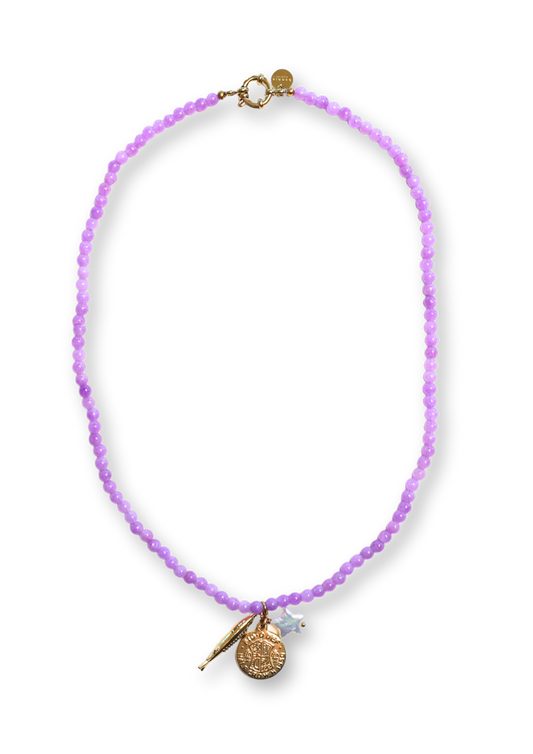 Lila Pendant Trio Necklace