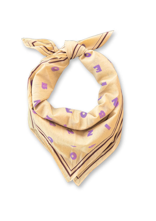 Bonnie Letter Scarf