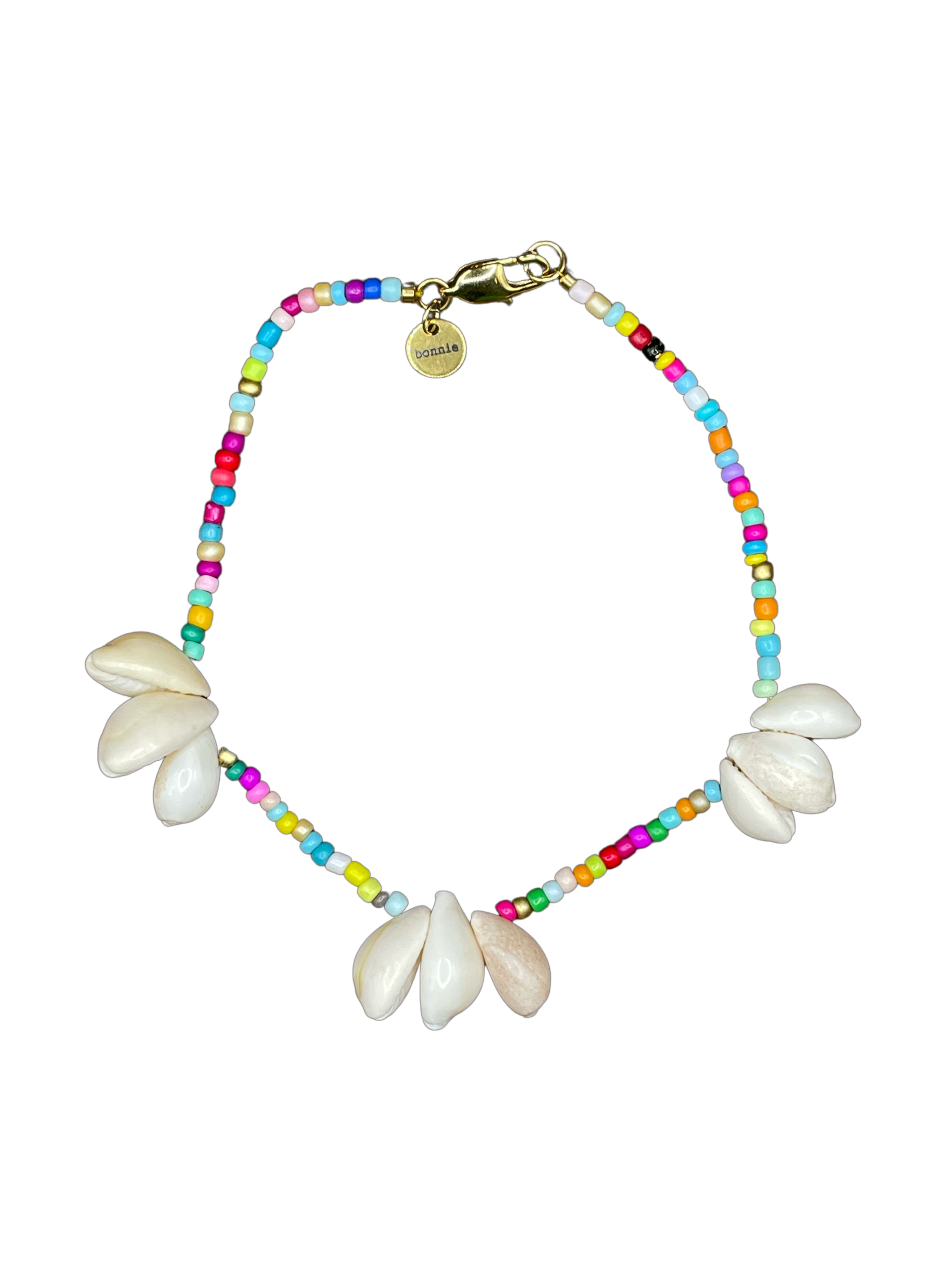 Bonnie Studios Woody Shell Anklet Anklet Mixed
