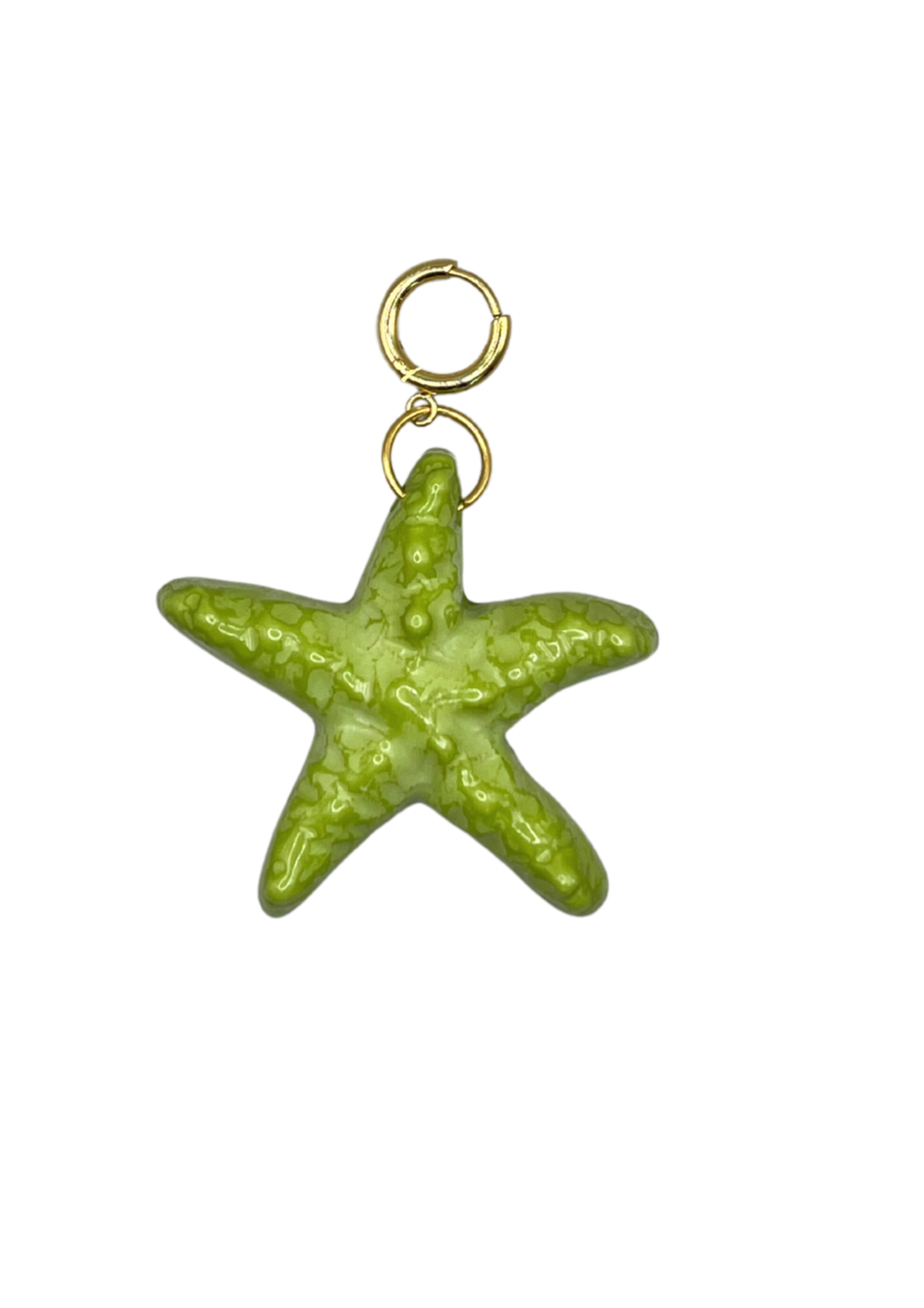 Groene ster bedel