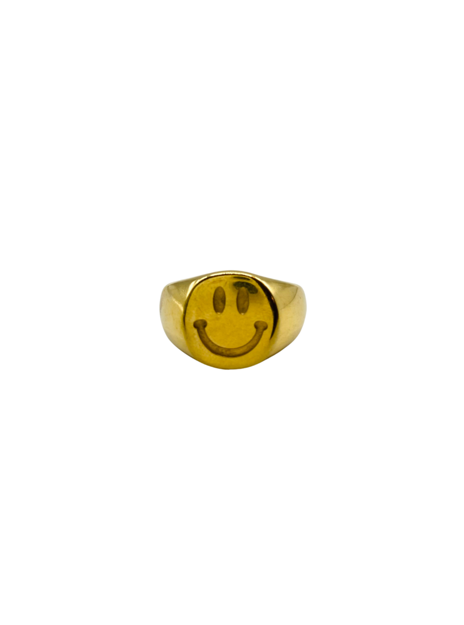 Smiley Ring Gold