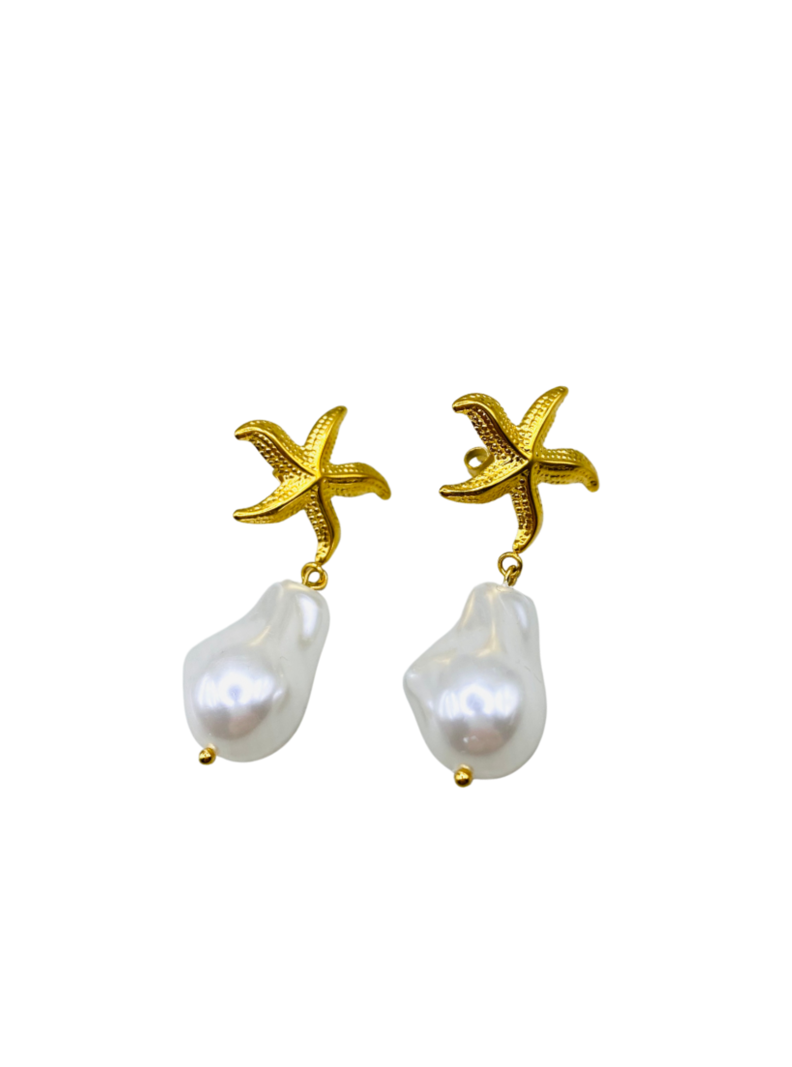 Pearl ocean earring